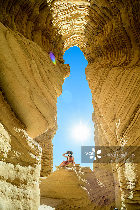 哈密大海道通天洞图片素材