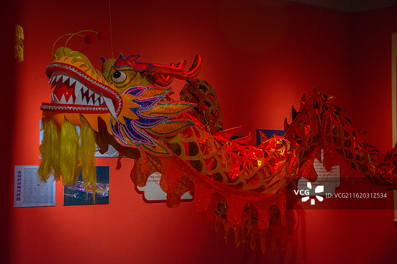 国家非遗大连金州龙舞图片素材