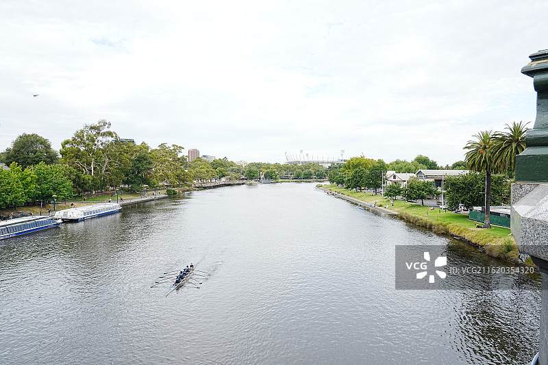 墨尔本雅拉河图片素材