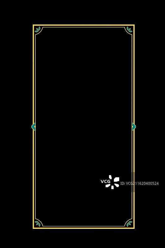 中式边框图片素材