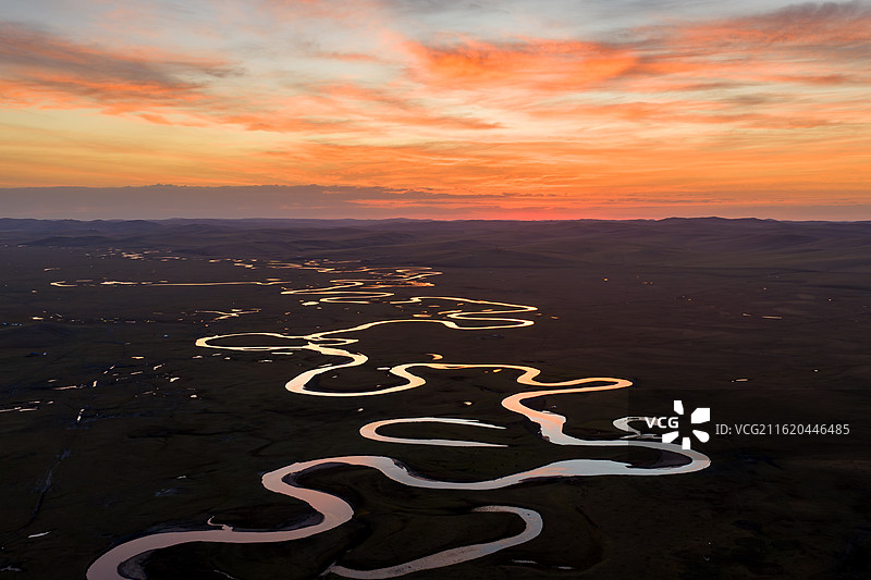 呼伦贝尔大草原图片素材