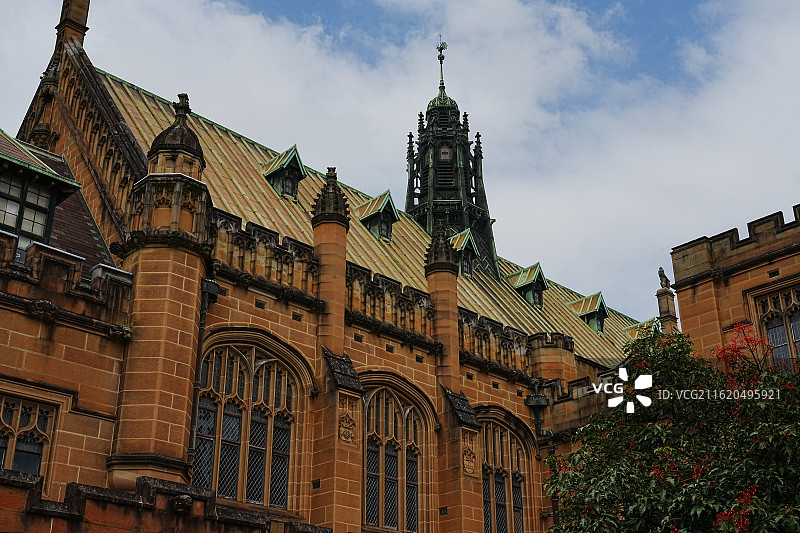 悉尼大学方庭图片素材