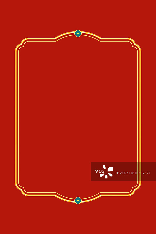 中式边框图片素材