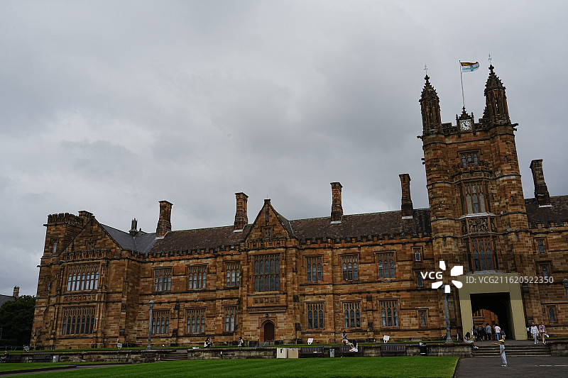 悉尼大学方庭图片素材