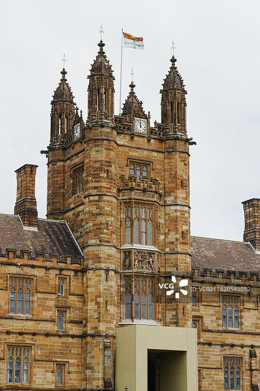 悉尼大学方庭图片素材