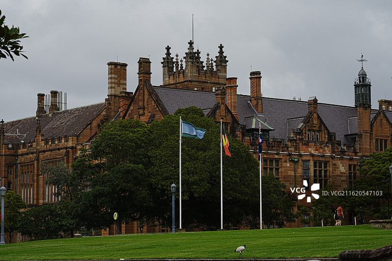 悉尼大学方庭图片素材