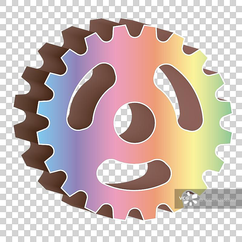 单个齿轮图片素材