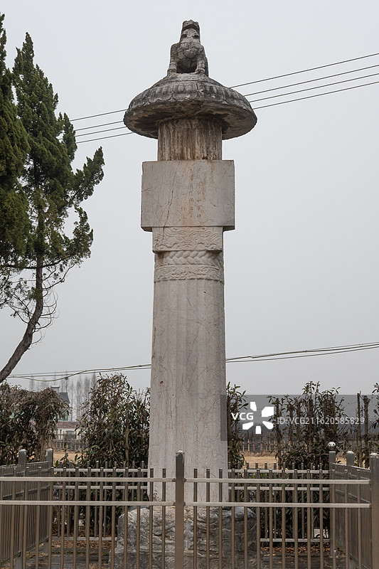 句容南梁南康简王萧绩墓石刻图片素材