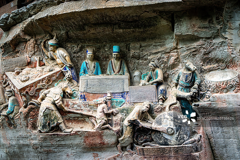 重庆大足石刻（黑神话悟空取景地）图片素材