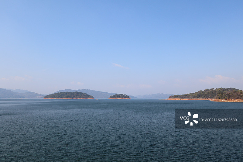 千岛湖 岛 湖面图片素材