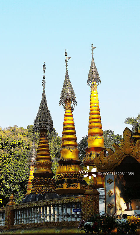 瑞丽姐勒金塔景点图片素材