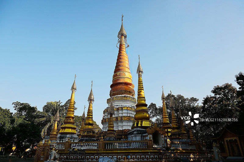 瑞丽姐勒金塔景点图片素材