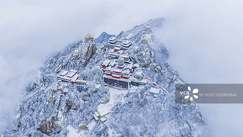 老君山云海图片素材