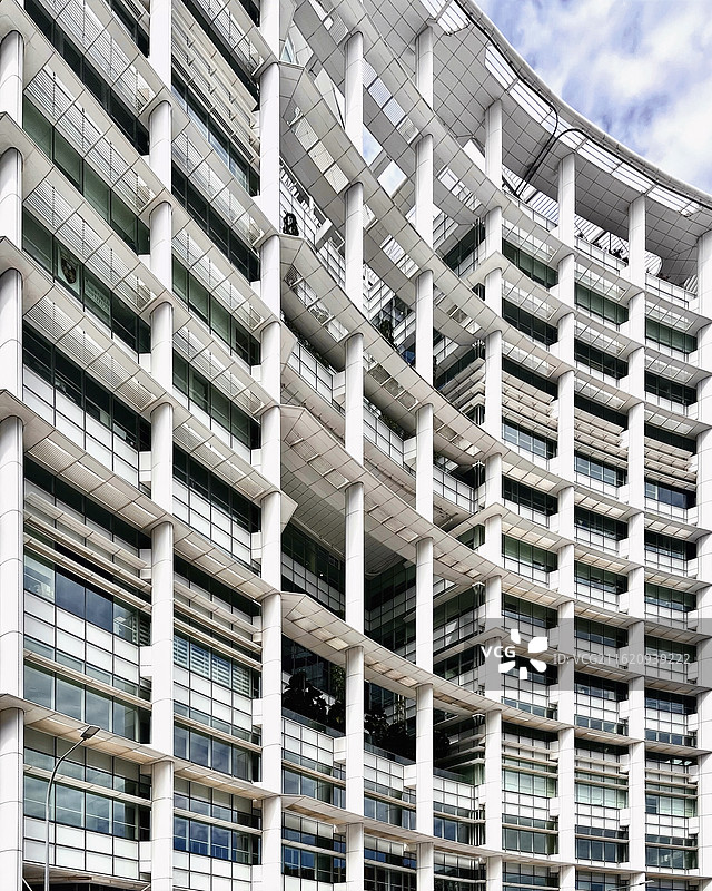 新加坡·武吉士Bugis地区·新加坡国家图书馆National Library的外立面图片素材