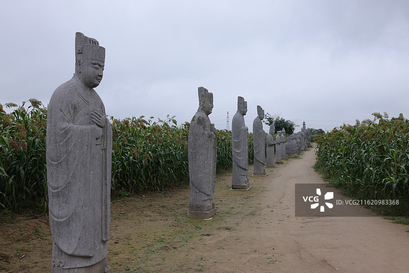 巩义北宋皇陵图片素材