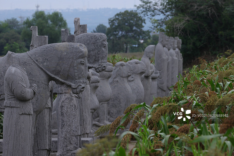 巩义北宋皇陵图片素材