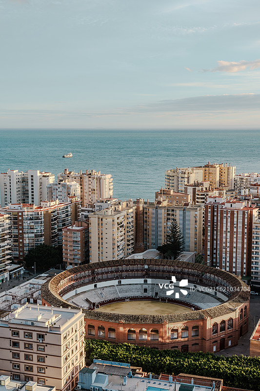 西班牙马拉加斗牛场图片素材