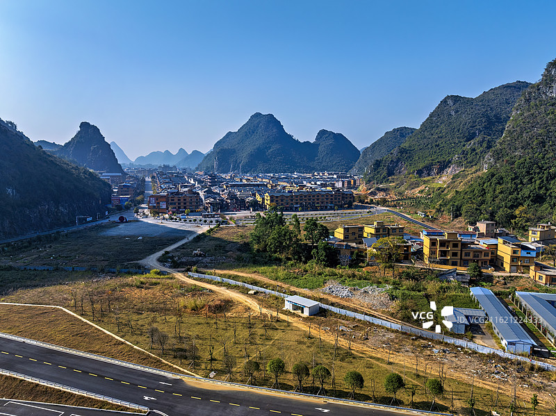 湖南永州市江华县水口镇图片素材