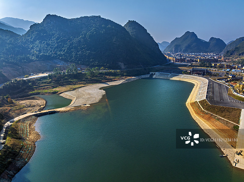 湖南永州市江华县水口镇图片素材