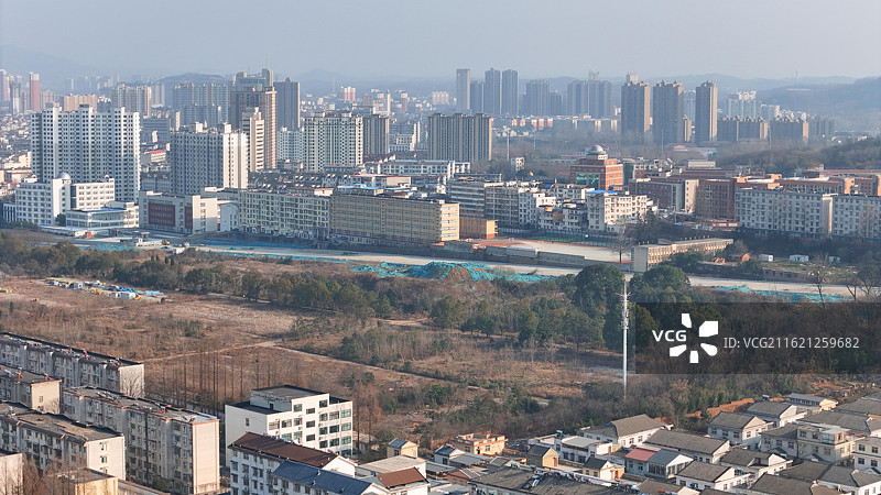 河南信阳初春自然风光图片素材