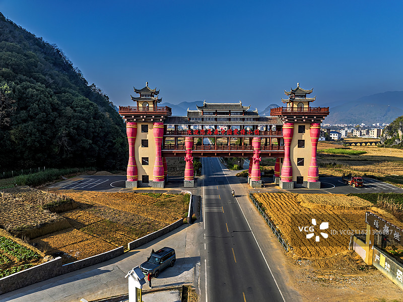 湖南永州市江华县水口镇图片素材