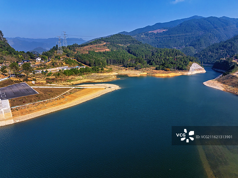 湖南永州市江华县水口镇图片素材