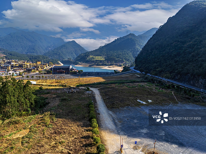 湖南永州市江华县水口镇图片素材