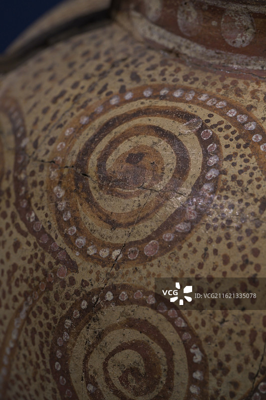 陶壶_基克拉迪文明_良渚博物院_古希腊的旅程展图片素材