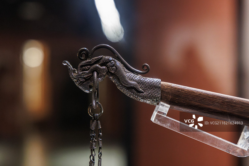 金代龙头形库银薰炉·阿城地区·金上京历史博物馆藏图片素材