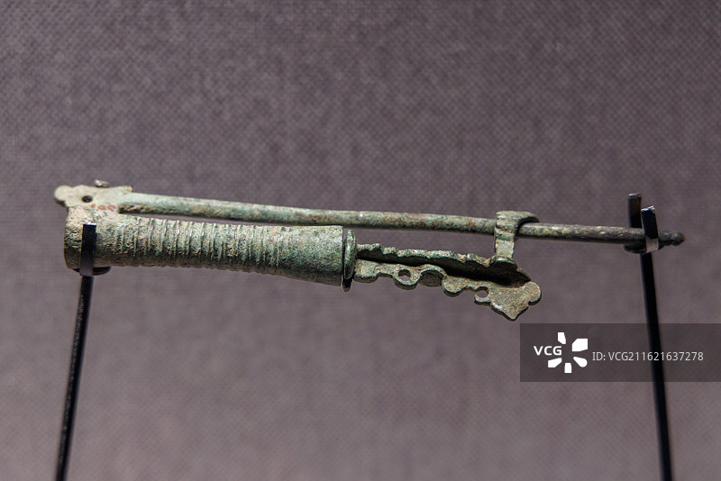 金代铜锁·阿城地区·金上京历史博物馆藏图片素材