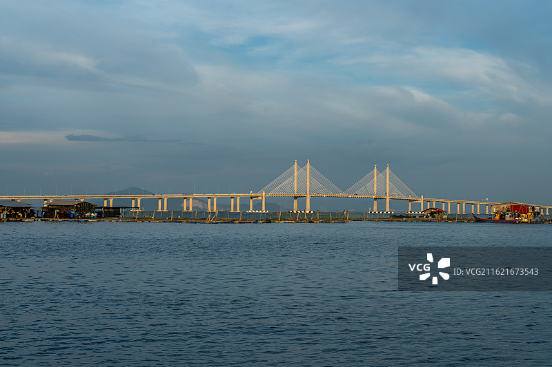 马来西亚槟城鱼排图片素材