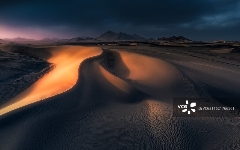 那仁郭勒沙丘图片素材