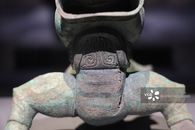 中国国家博物馆展品--青铜神兽（商）图片素材
