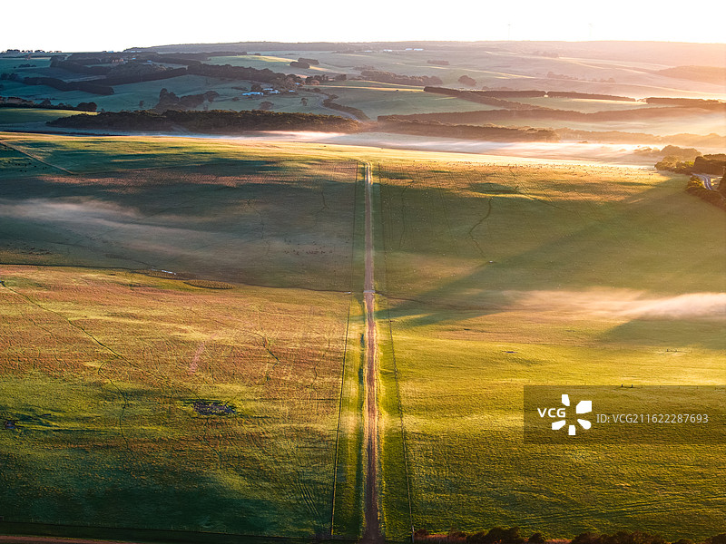 澳大利亚大洋路墨尔本海岸线风光南极光图片素材