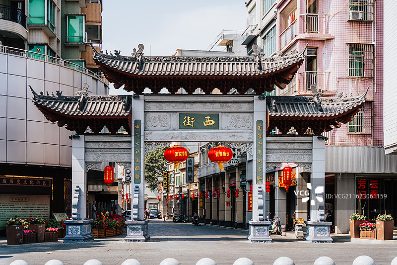 云浮云城西街图片素材