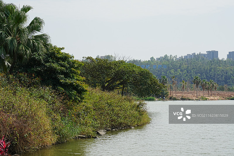 珠海金湖公园图片素材