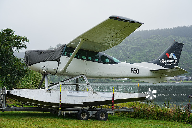 罗托鲁瓦湖图片素材
