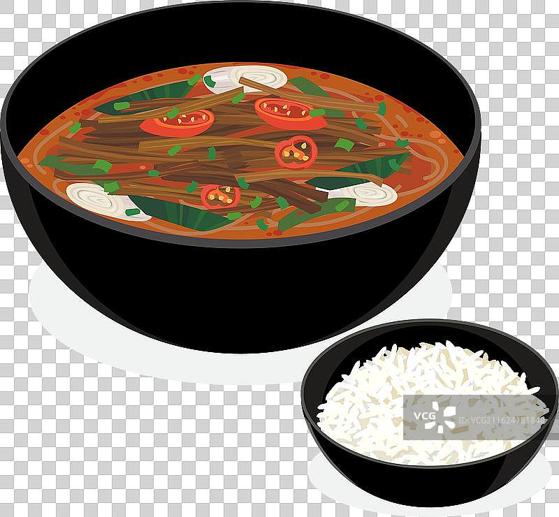 韩式辣牛肉汤图片素材