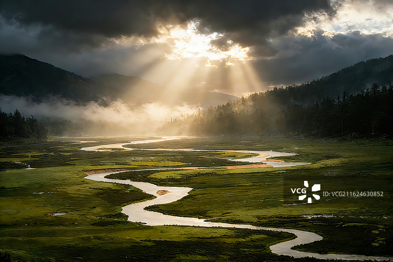 川西格聂南线图片素材