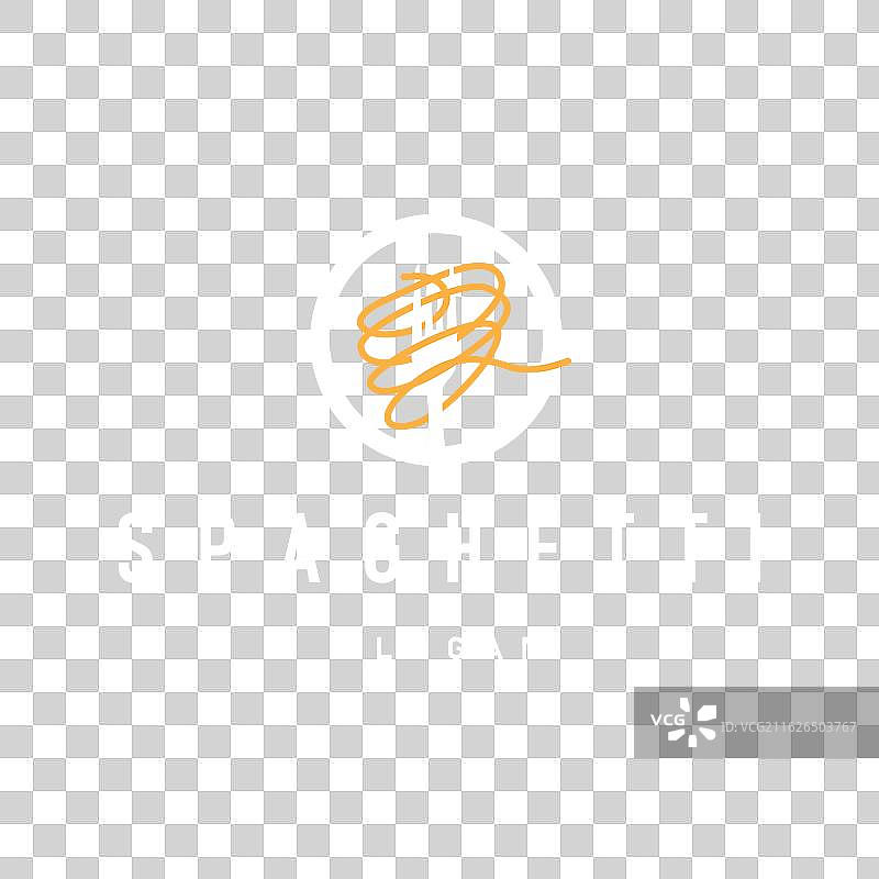 意大利面食标志设计，意大利面条食品图片素材