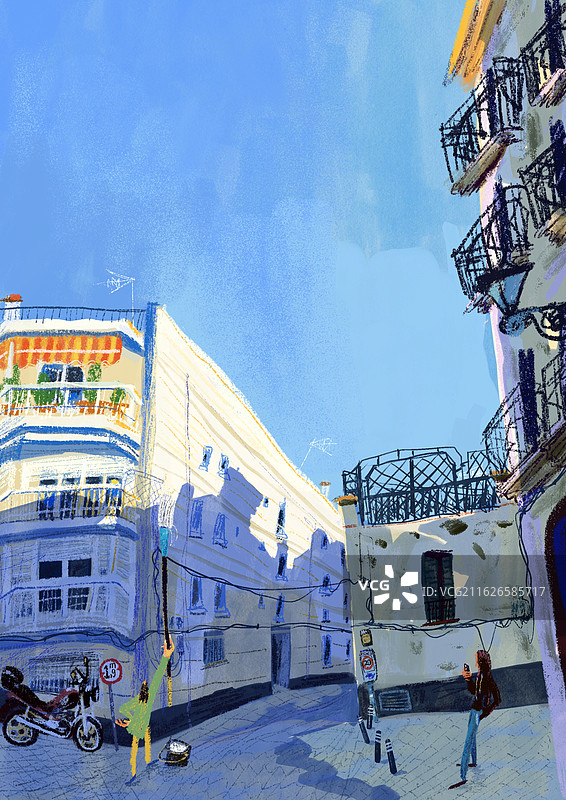 CITY WALK CITY LIFE SEVILLA图片素材