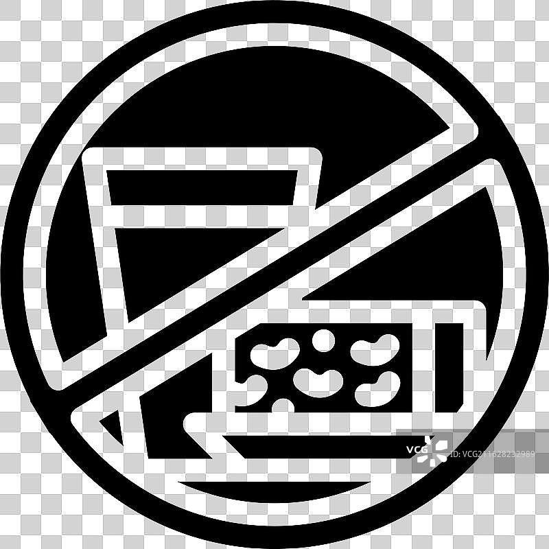 避免乳制品腹泻图标图片素材