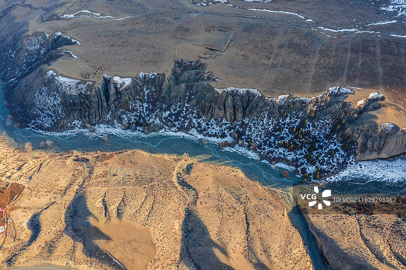 白杨沟峡谷10图片素材