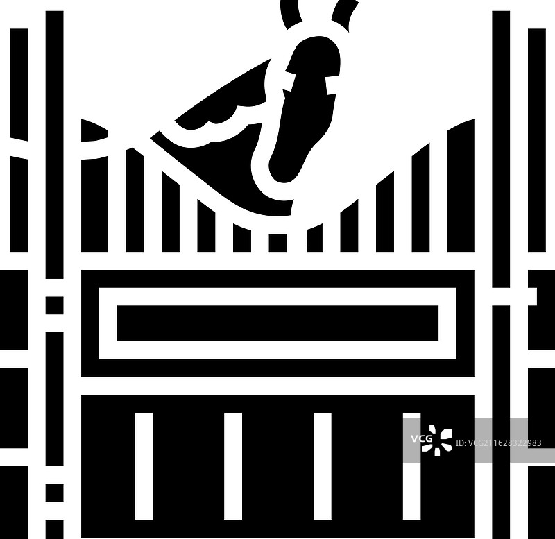 马匹繁育稳定图标图片素材
