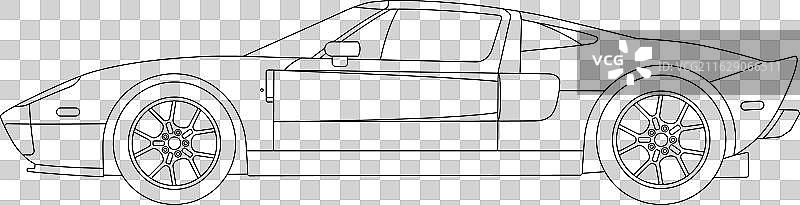 福特GT 2005图片素材