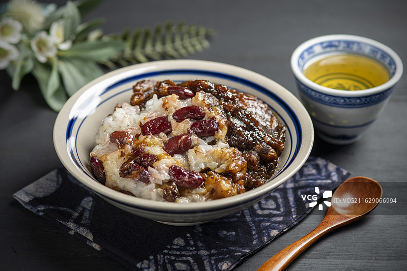 陕西美食甑糕图片素材