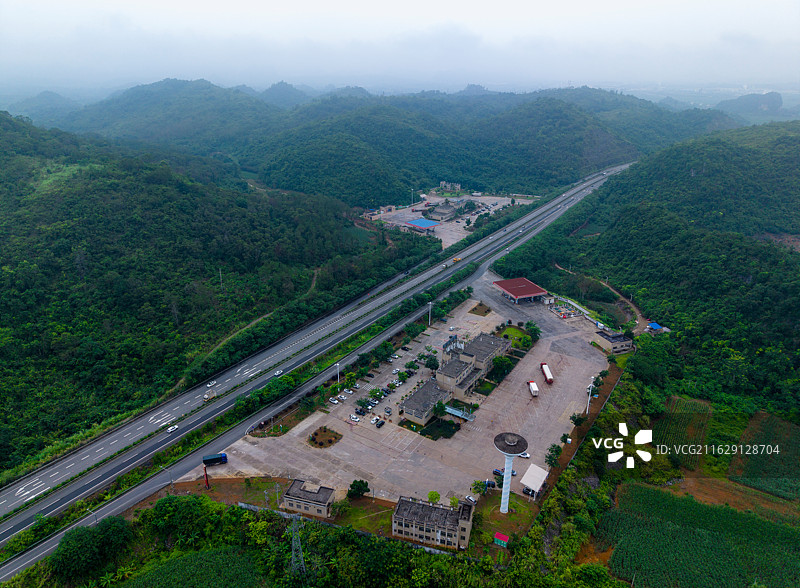 广西壮族自治区崇左市江州区太平街道新和镇高速公路图片素材