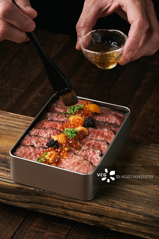牛肉丼饭图片素材