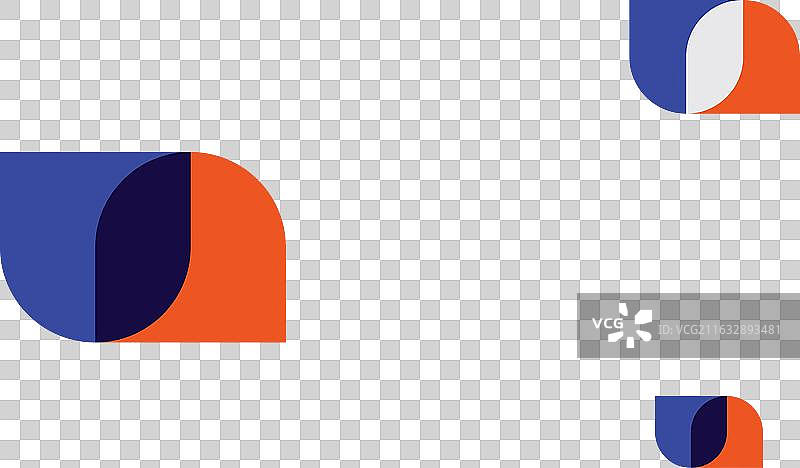 字母U和N重叠的标志图片素材