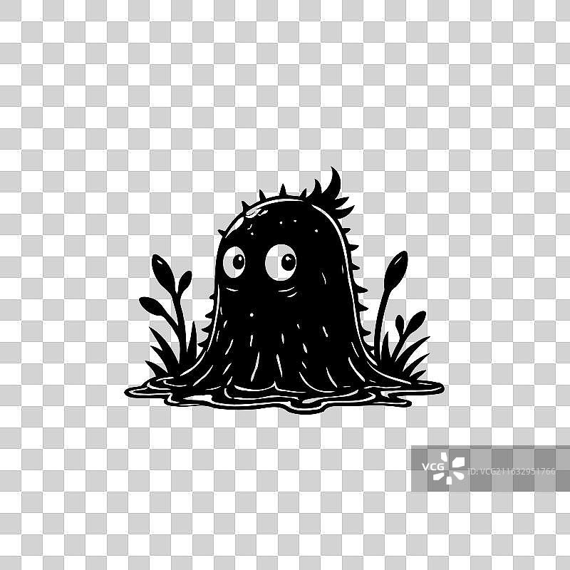 奇幻生物无缝融入图片素材